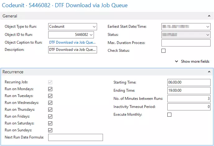 Job Queue Entry Card for DTF Download